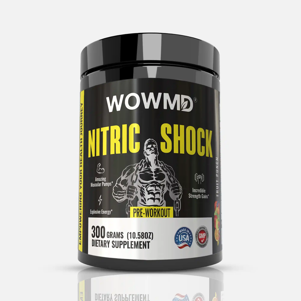WOW MD Nitric Shock Pre-Workout - 2 Flavors