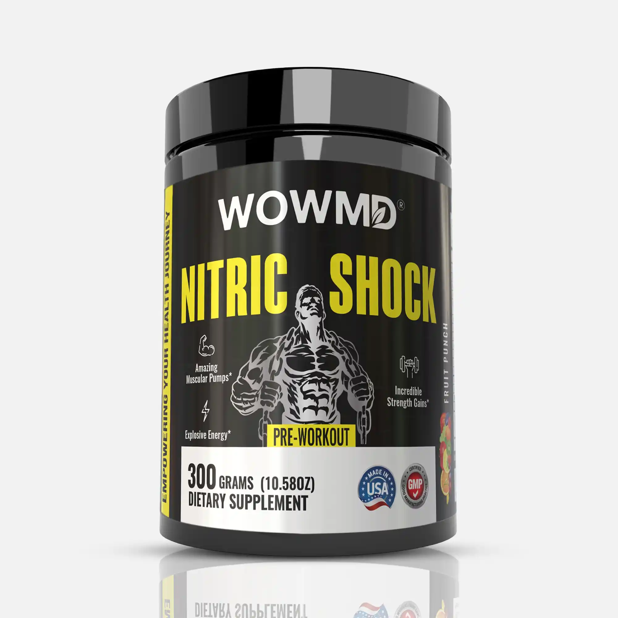 WOW MD Nitric Shock Pre-Workout - 2 Flavors