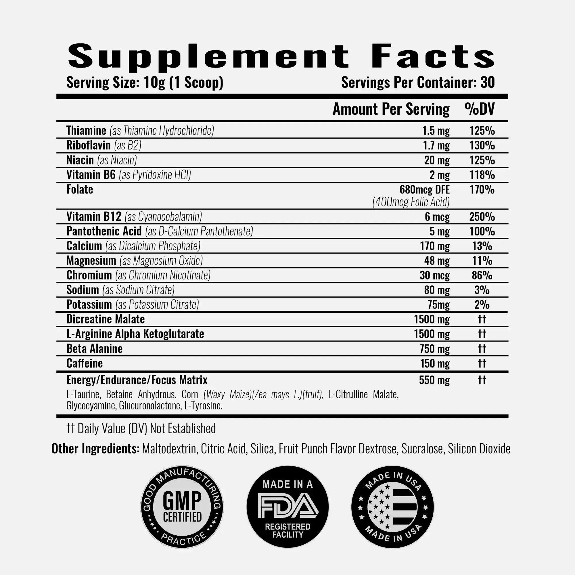 WOW MD Nitric Shock Pre-Workout - 2 Flavors