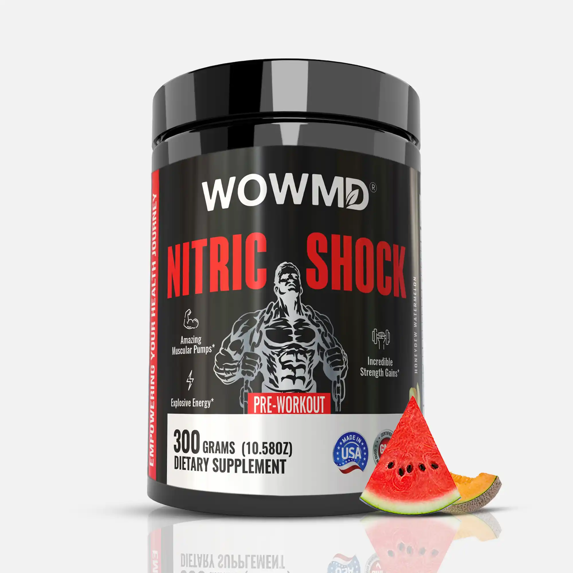 WOW MD Nitric Shock Pre-Workout - 2 Flavors
