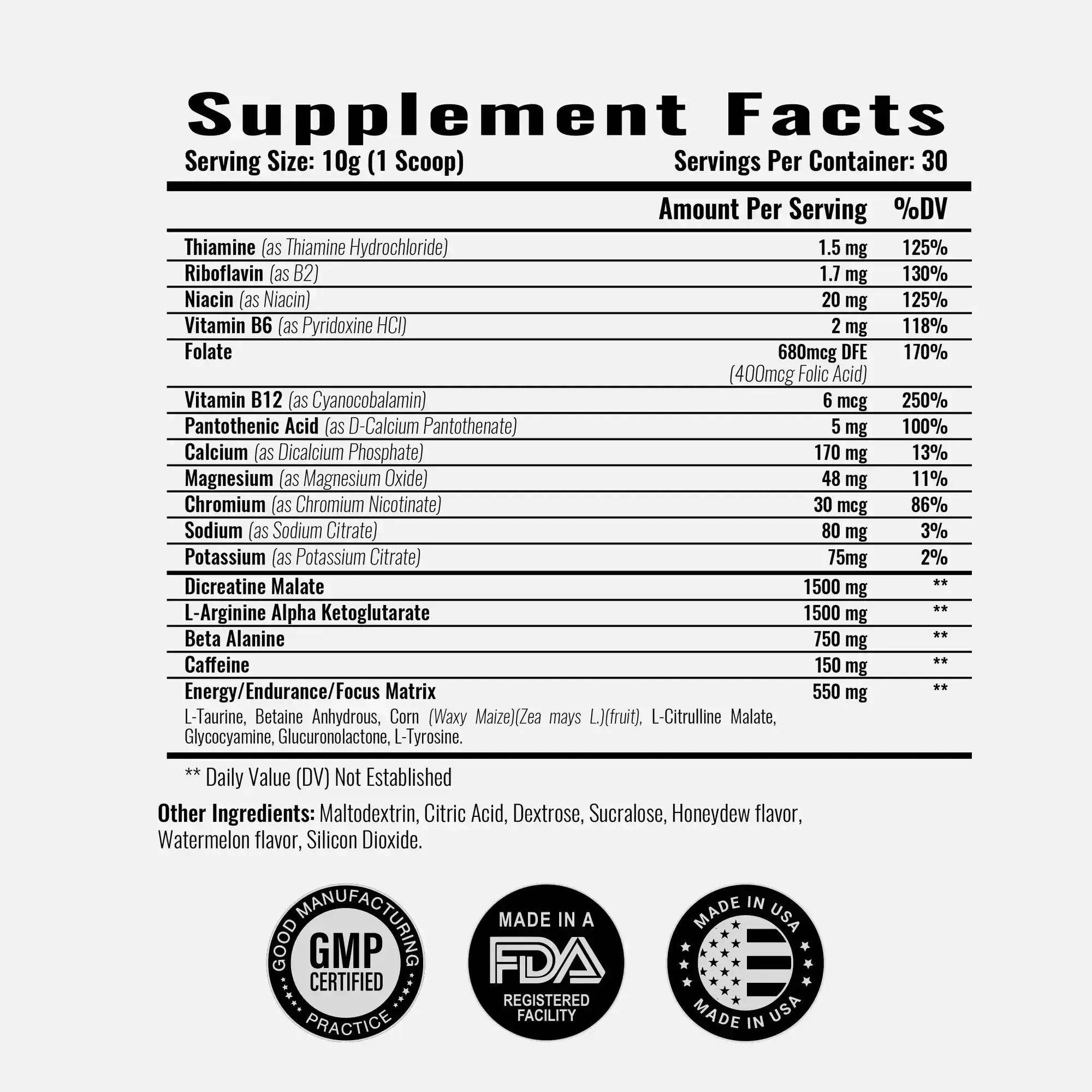 WOW MD Nitric Shock Pre-Workout - 2 Flavors