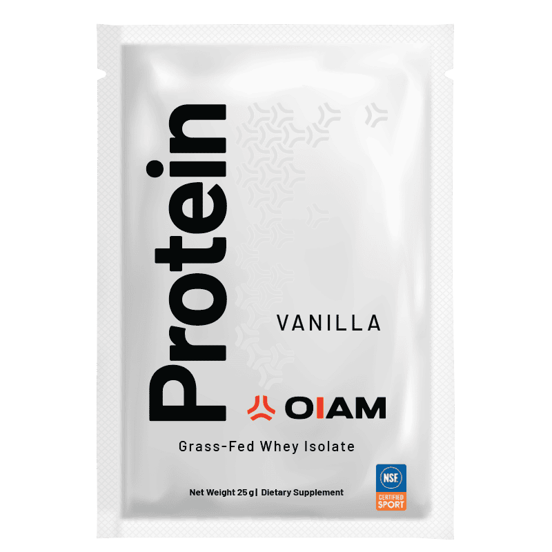 OIAM Whey Protein Powder Pouches - Vanilla