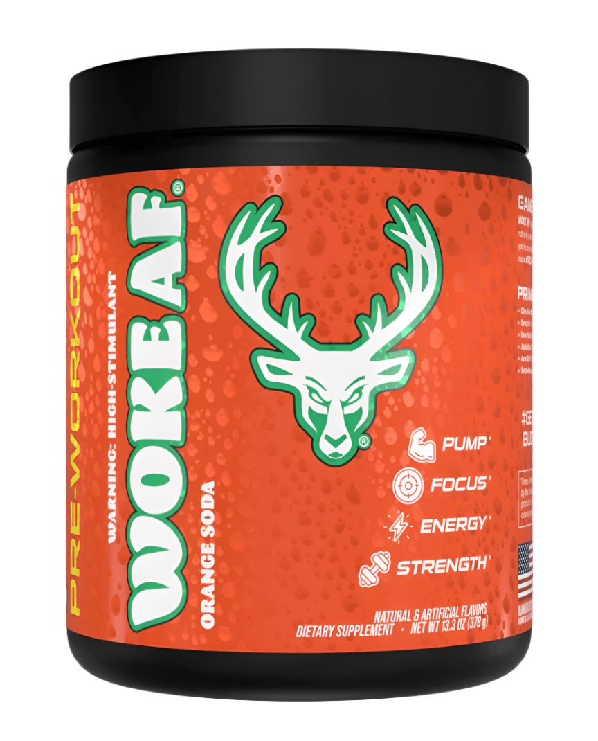 BUCKED UP WOKE AF High-Stimulant Pre-Workout - 8 Flavors