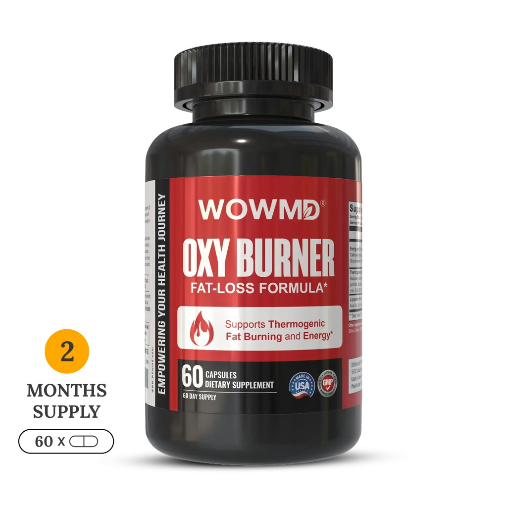 WOW MD Oxy Burner Fat-Loss Formula - 60 Capsules