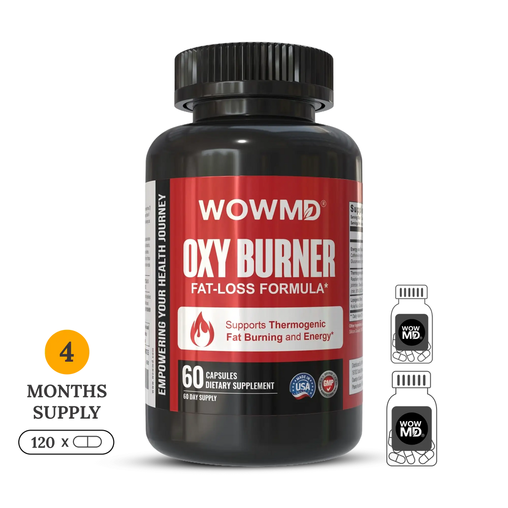 WOW MD Oxy Burner Fat-Loss Formula - 60 Capsules