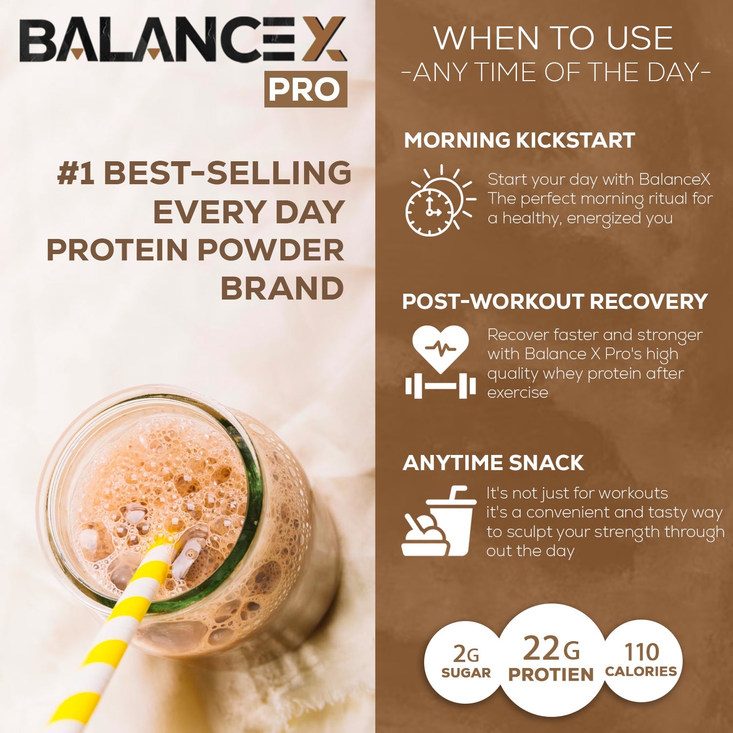BALANCEX Natural Lean Whey Protein - Chocolate