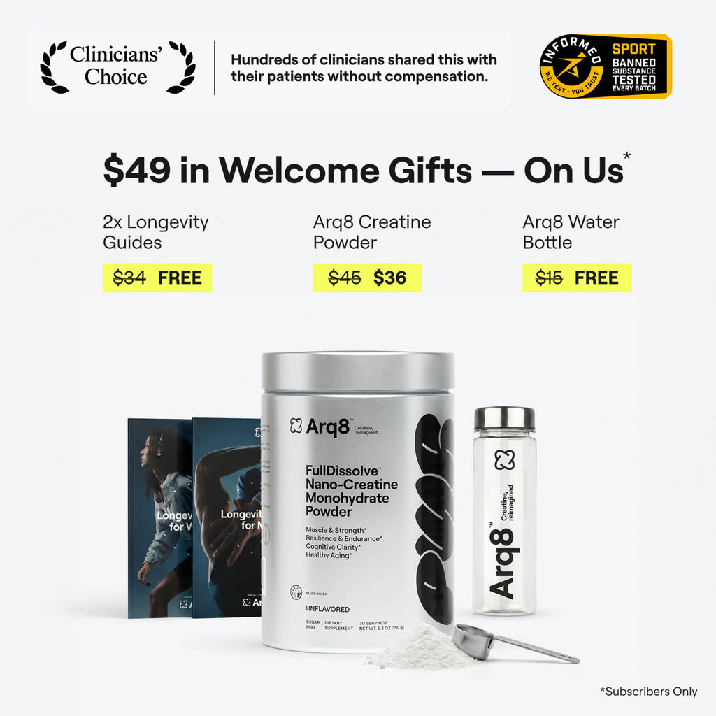 Arq8™ Nano-Creatine Monohydrate Powder - Unflavored
