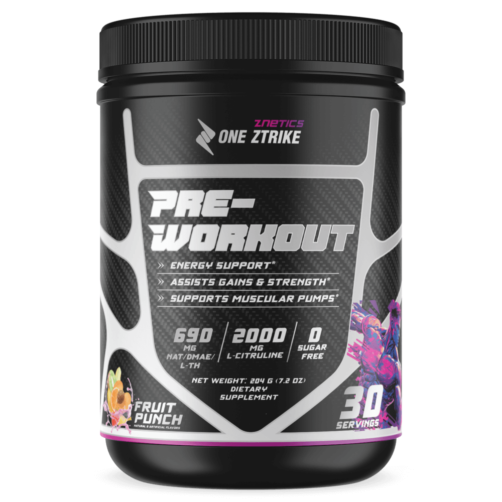 Znetics ONE ZTRIKE Pre-Workout - Fruit Punch
