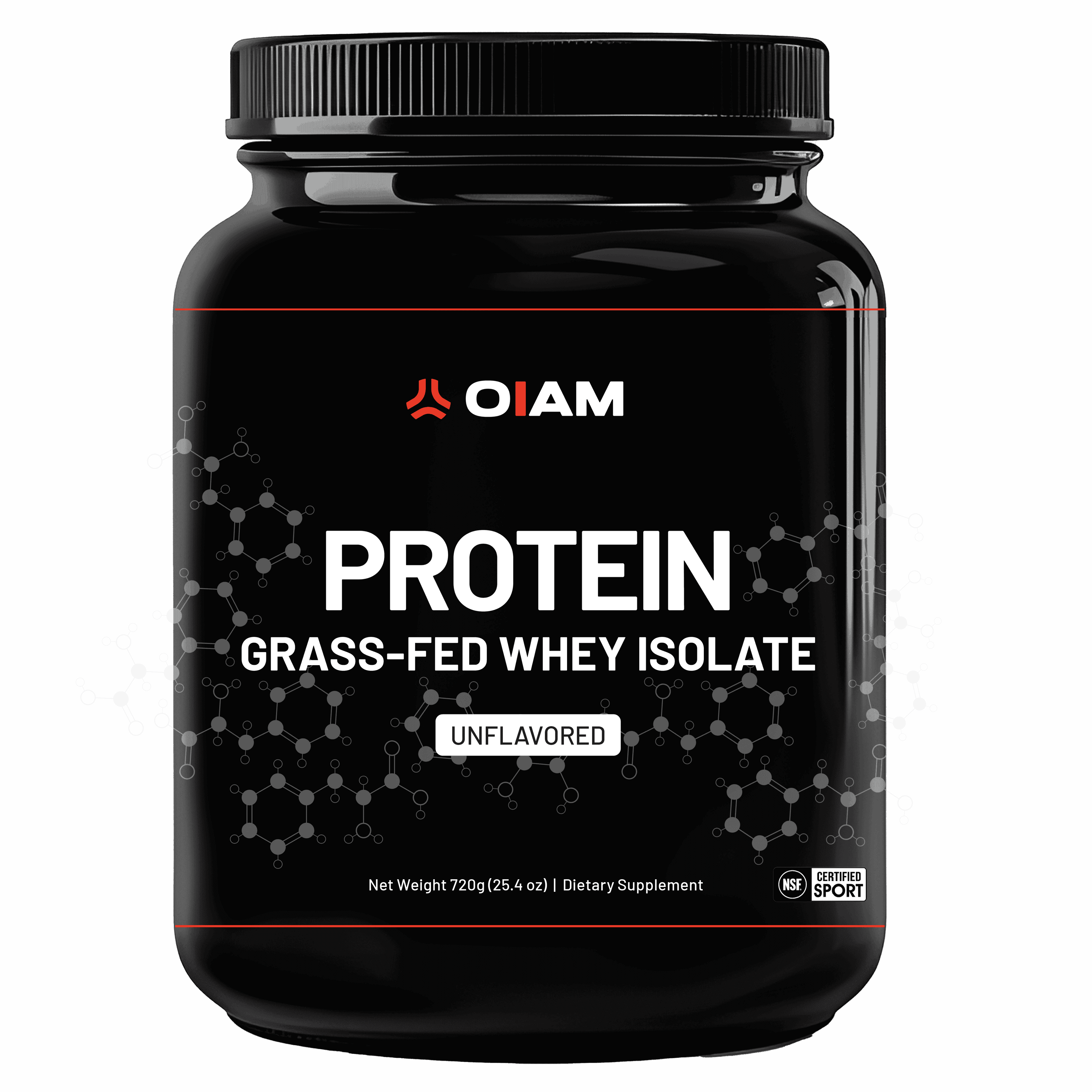 OIAM Whey Protein Powder - Unflavored