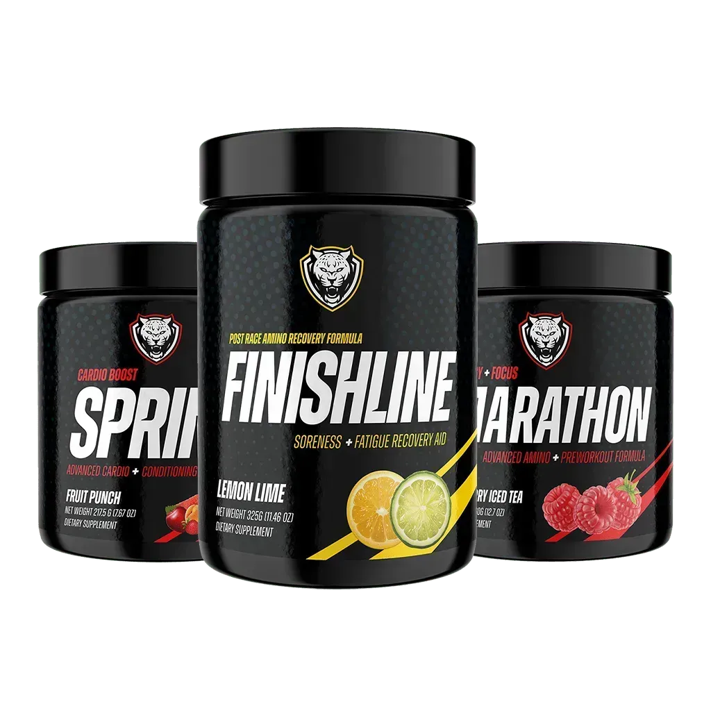 6AMRUN Training Trio Pre-Workout, Hydration, and Recovery - 10 Flavors