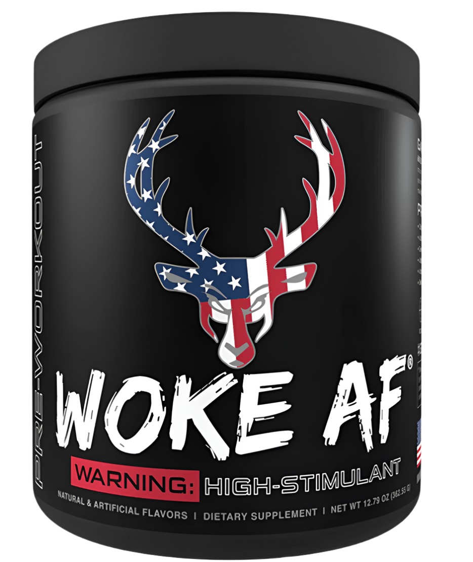 BUCKED UP WOKE AF High-Stimulant Pre-Workout - 8 Flavors