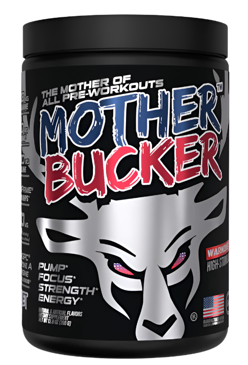 BUCKED UP MOTHER BUCKER High-Stimulant Pre-Workout - 9 Flavors