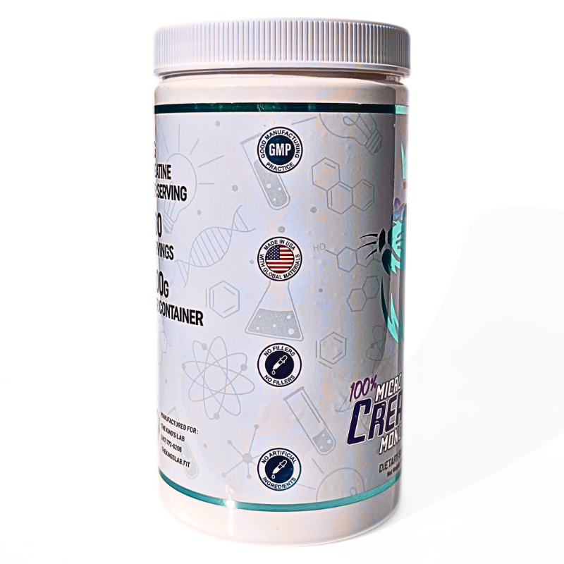 THE KING'S LAB Micronized Creatine Monohydrate Powder – Unflavored