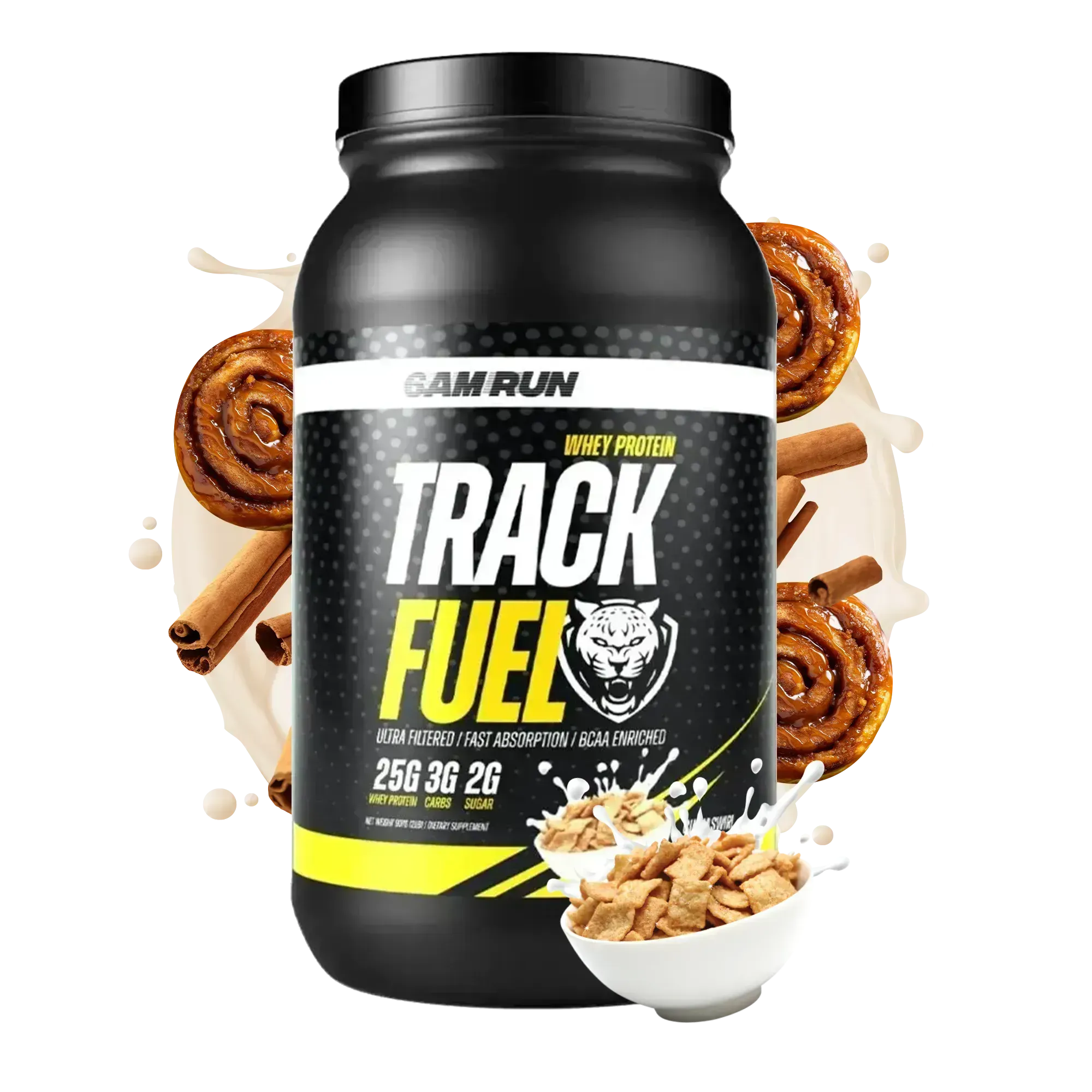 6AM RUN TRACK FUEL Whey Protein Powder - 4 Flavors