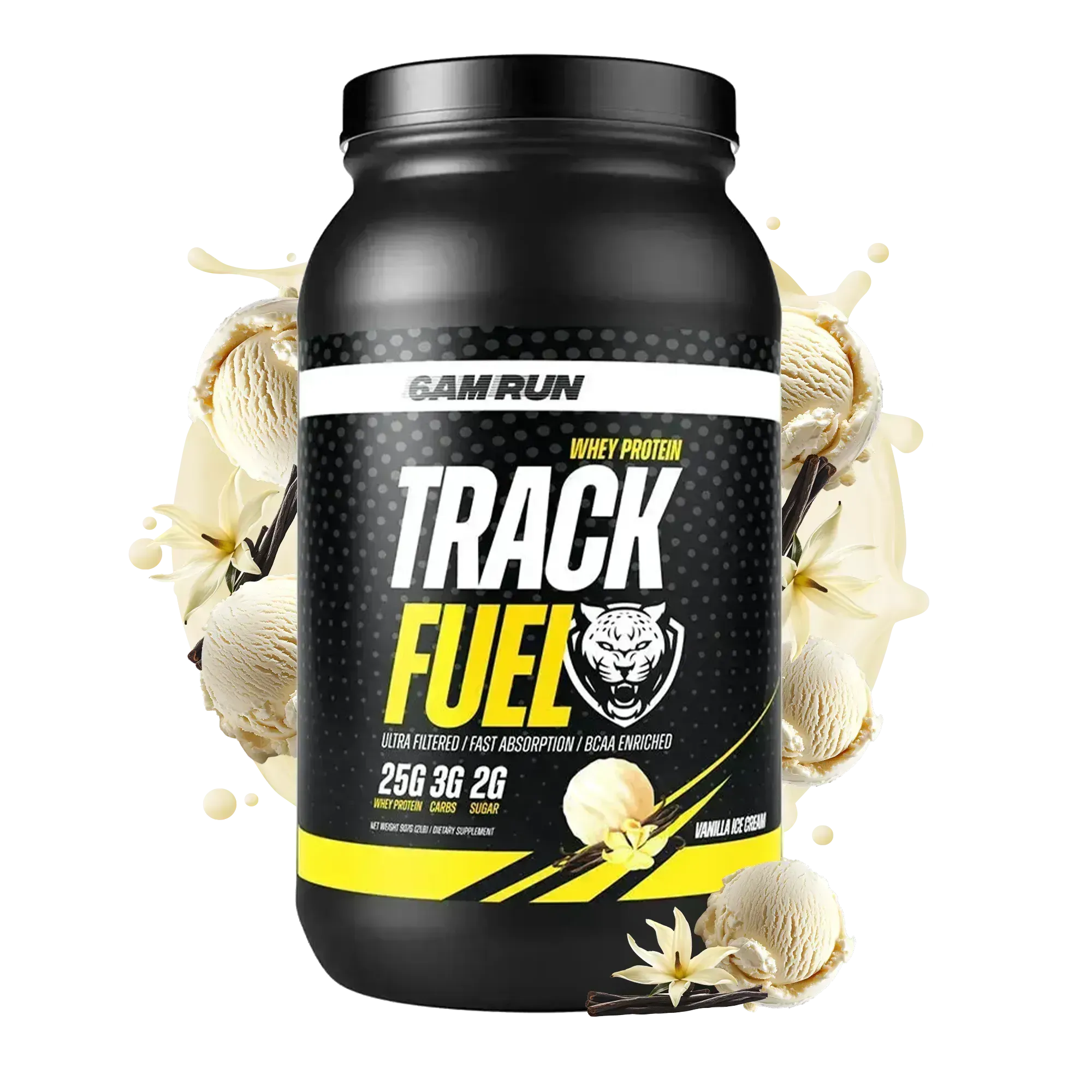 6AM RUN TRACK FUEL Whey Protein Powder - 4 Flavors