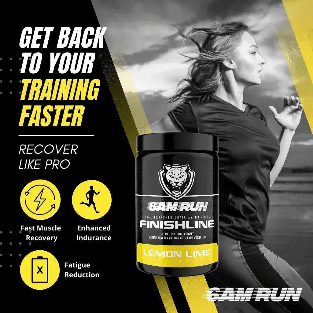 6AMRUN Training Trio Pre-Workout, Hydration, and Recovery - 10 Flavors