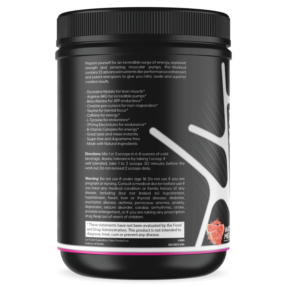Znetics ONE ZTRIKE Ultra Concentrate Pre-Workout - Watermelon