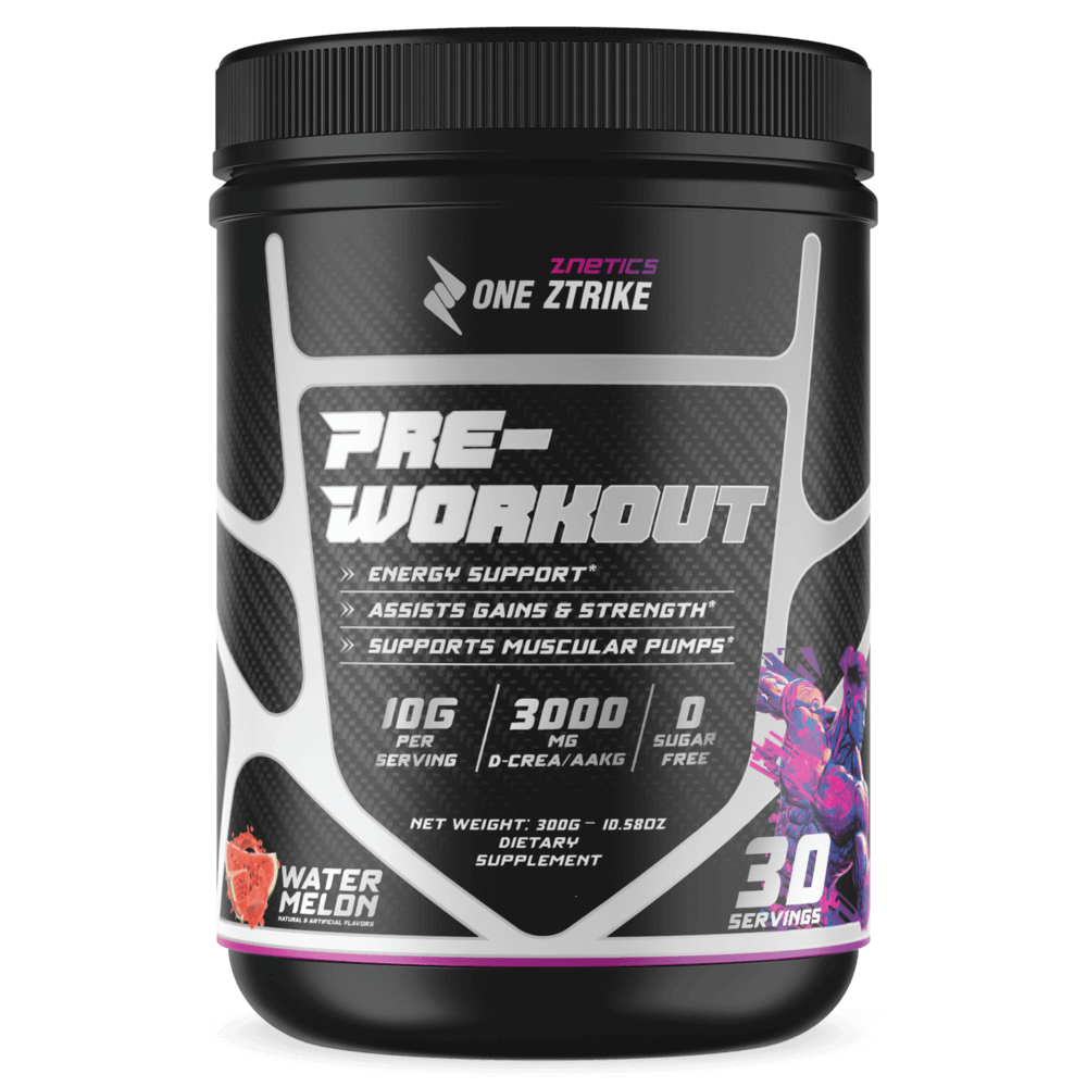 Znetics ONE ZTRIKE Ultra Concentrate Pre-Workout - Watermelon