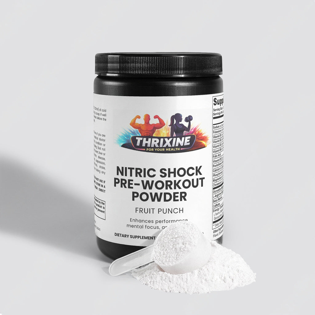 THRIXINE Nitric Shock Pre-Workout - Fruit Punch