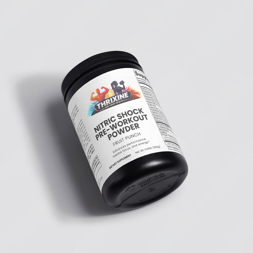 THRIXINE Nitric Shock Pre-Workout - Fruit Punch