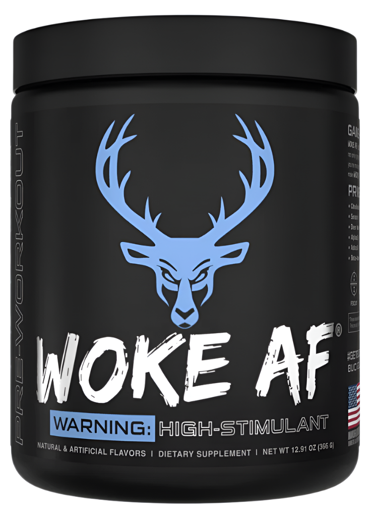 BUCKED UP WOKE AF High-Stimulant Pre-Workout - 8 Flavors