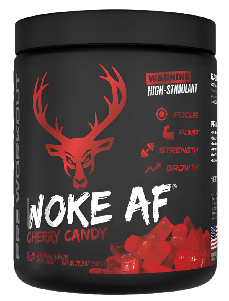 BUCKED UP WOKE AF High-Stimulant Pre-Workout - 8 Flavors