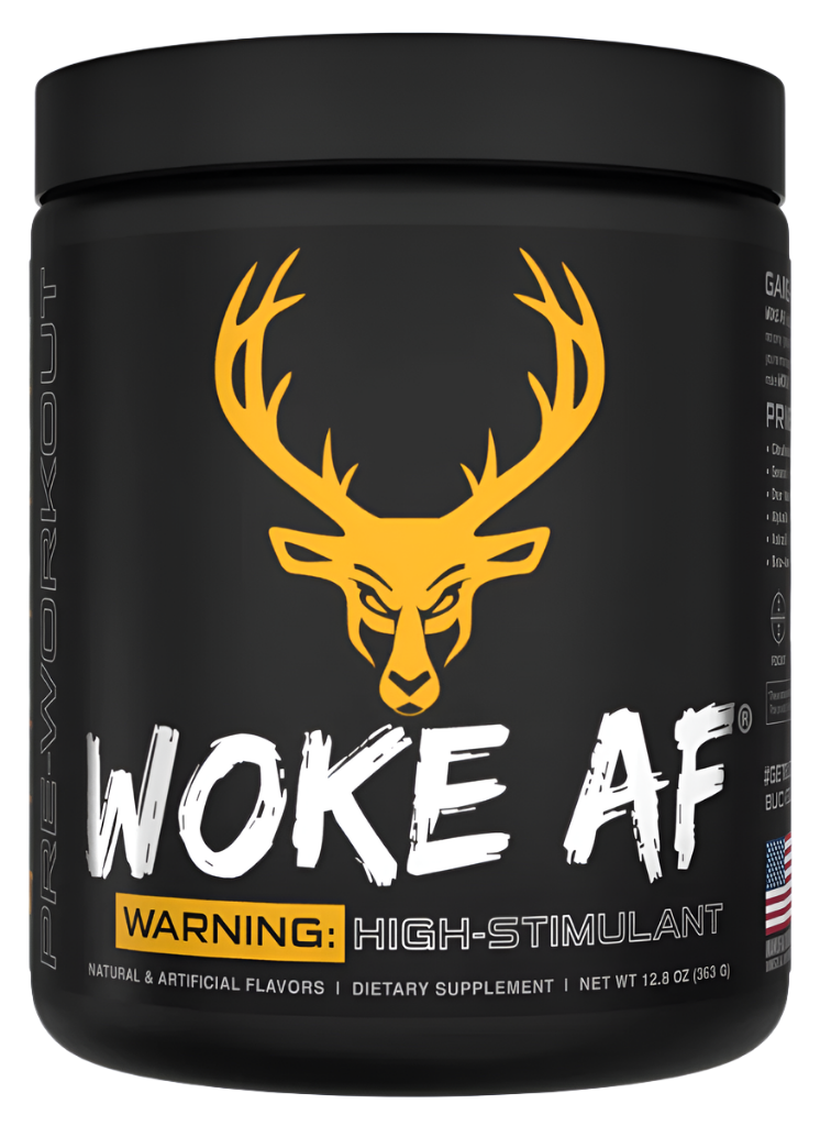 BUCKED UP WOKE AF High-Stimulant Pre-Workout - 8 Flavors